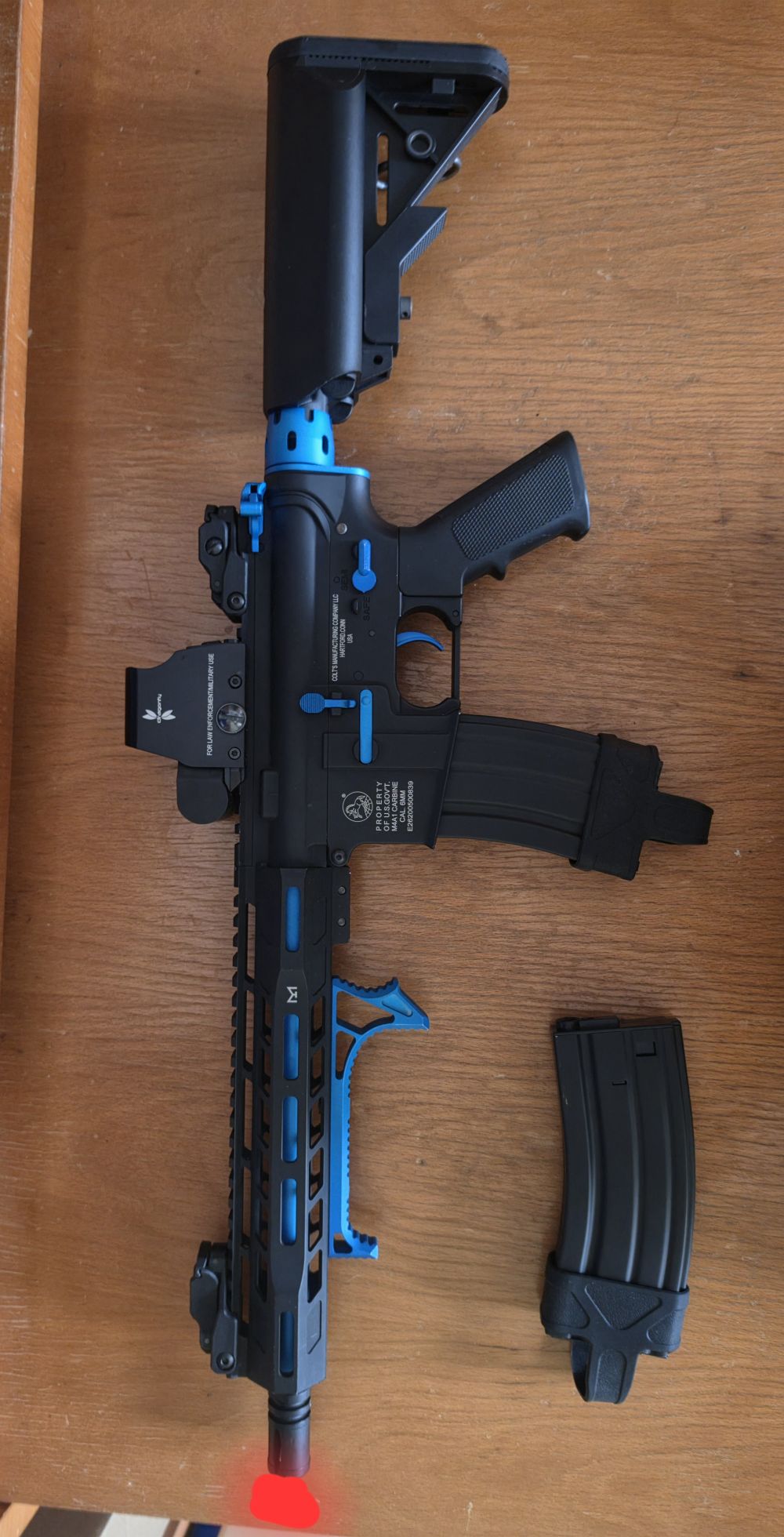 M4A1 Custom Hornet Blue Fox Colt, Colt, Softair usato come nuovo - foto 2