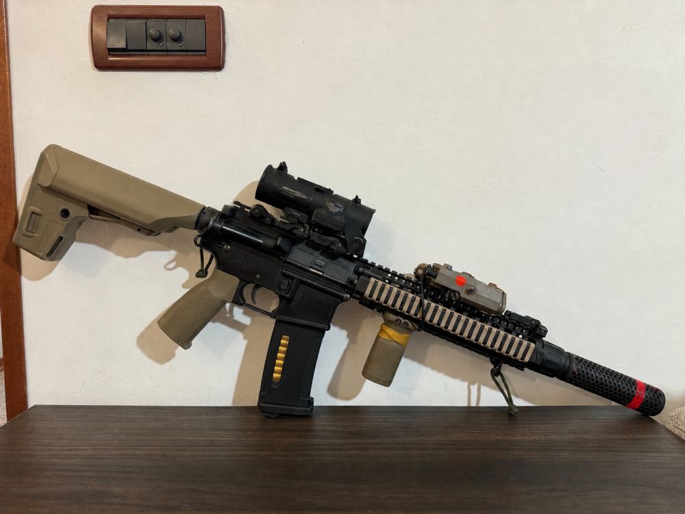 Mk18 Mod 1 SRE NGRS Tokyo Marui Full Custom by Nikk Sakk, Tokyo Marui, Softair usato garantito