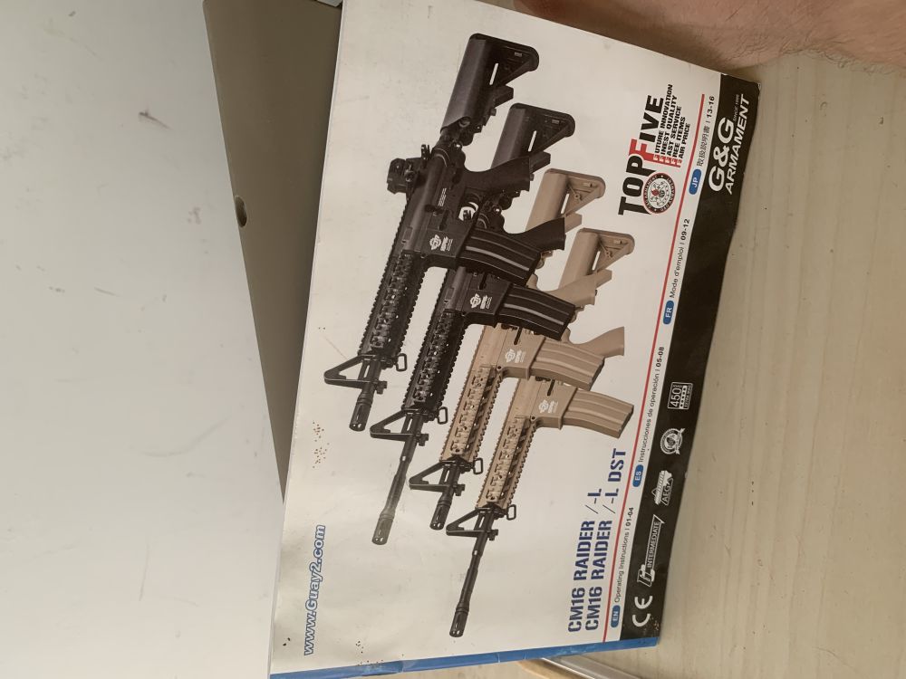 G&G CM16 Raider-L DST (Tan) - NUOVO MAI USATO - Roma, G&G, Softair nuovo - foto 4