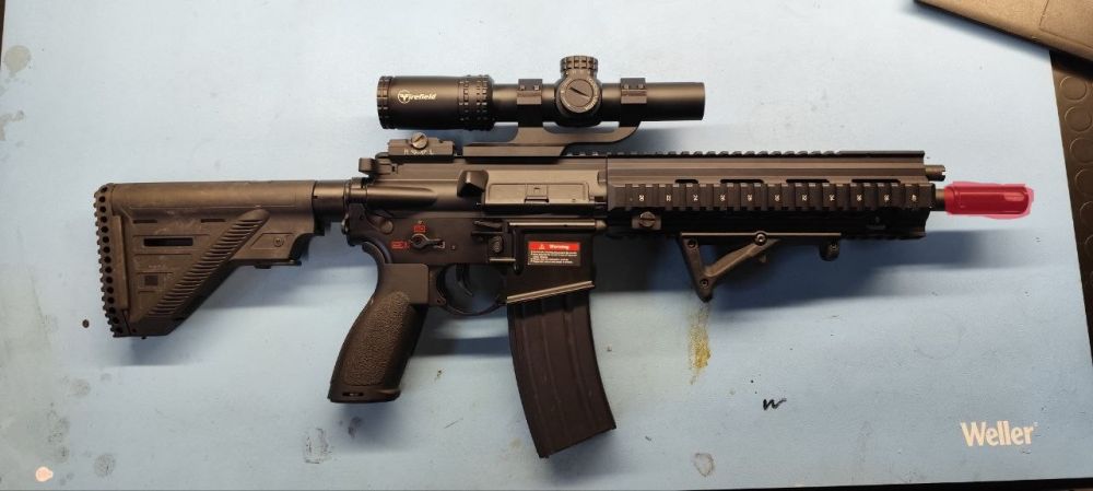 416 X-Tag, X-Fire assalto, con headset ultima versione, E&C - X-Tag, Lasertag usato come nuovo
